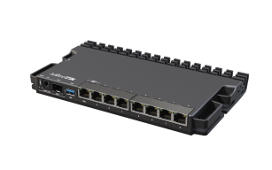Маршрутизатор MikroTik RB5009UG+S+IN (7x1GE LAN, 1xSFP+, 1x2.5GE LAN, 1xUSB 3.0, PoE in, DC, 2-pin)