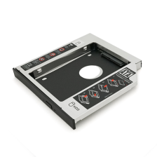 Кишеня 2.5'' 12.7 mm у відсік привода ноутбука SATA/mSATA (HDC-25), корпус aluminum