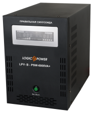 Джерело безперебійного живлення Logicpower LPY-B-PSW-7000VA + (5000Вт) 10A / 20A з правильною синусоїдою 48В