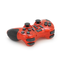 Геймпад  PC/PS1/PS2/PS3/PC360/TV/TV BOX/Android/Win10, живлення від 2*ААА(немає в помплекті), Red, Blister 