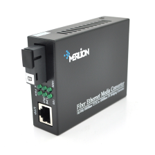 Медіаконвертер  Merlion B (RTL8213), 1550, 10M / 100M / 1000M, (0 +70°C), 20km+ блок живлення 5V 1A (євро вилка) Q10