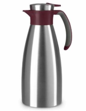 Термоглечик  Tefal Soft Grip, 1.5л, нежавіюча сталь, пластик, бордовий K3042214