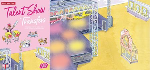 Перевідні наклейки Scribble Down Шоу талантів SD/18 SD/18