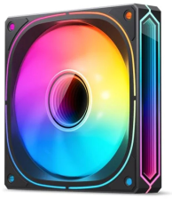 Кулер  JONSBO FR-505BR Reverse ARGB Black (120mm, 800-1800RPM, 30dB, 4pin+LED 3pin)