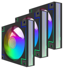 Кулер  Gamemax RD300 BK ARGB Fan 3in1 Kit