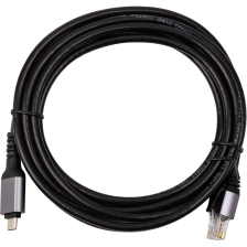 Кабель  PowerPlant USB Type-C - RJ45, 3 м