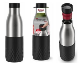 Термопляшка  Tefal Bludrop soft touch, 500мл, нержавіюча сталь, графітий N3110510