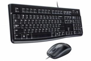 Комплект (клавіатура + миша) Logitech Desktop MK120 (920-002561) USB, BOX