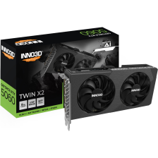 Відеокарта  Inno3D GeForce RTX 5060 Ti TWIN X2 8192MB (N506T2-08D7-193075N)
