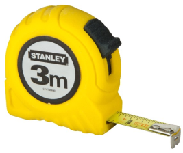 Рулетка вимірювальна Stanley GLOBAL TAPE 3мх12.7мм (0-30-487) (0-30-487)