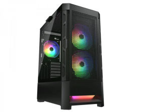 Корпус  Cougar Airface RGB Black with window