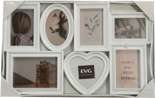 Фоторамка  EVG INNO ZB-7-3455 WHITE COLLAGE 7